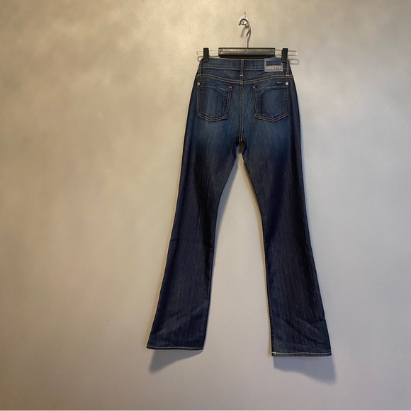 Fidelity Belladonna Mid Rise Boot Cut in Tao Blue 27X34 - Picture 3 of 7